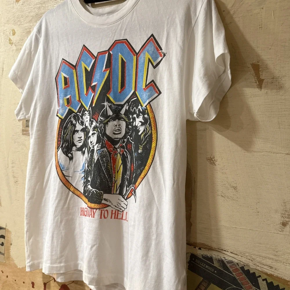 ACDC Daydreamer HIGHWAY TO HELL American Tour 1979 T-Shirt Single Stitch‎ SMALL
